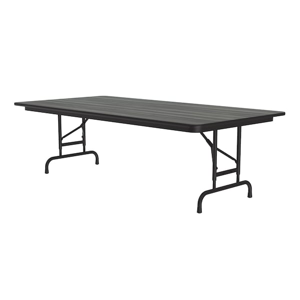 CFA Adjustable HPL Folding Tables 36x72 New England Driftwood